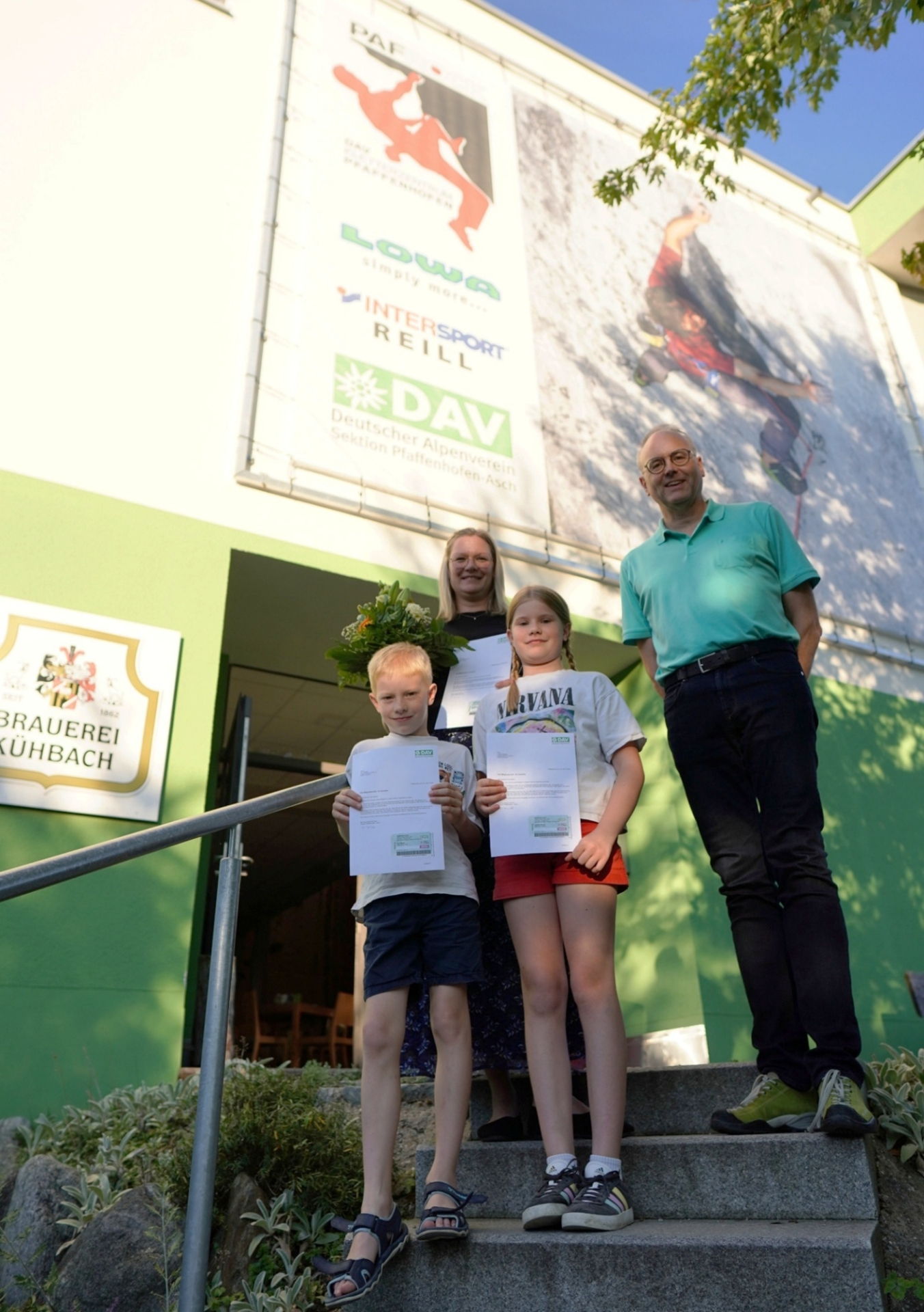 DAV Sektion Pfaffenhofen-Asch heißt das 4000. Mitglied willkommen