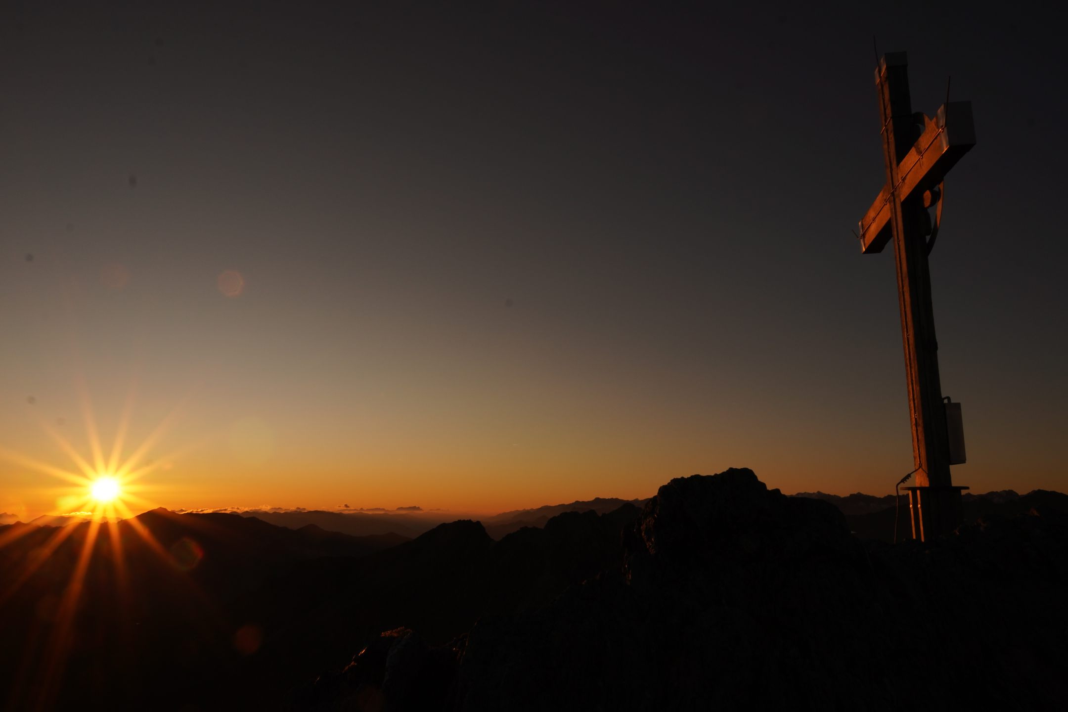 Familiengruppe auf der Lizumer Hütte