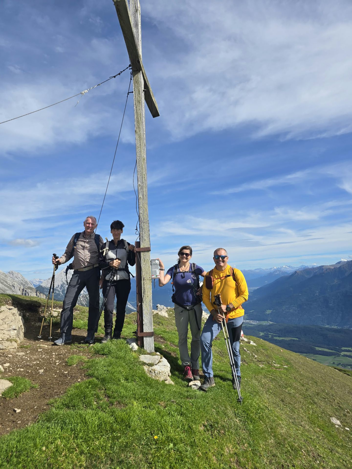 Grandioser Sp&auml;tsommertag am Klettersteig Wankspitze