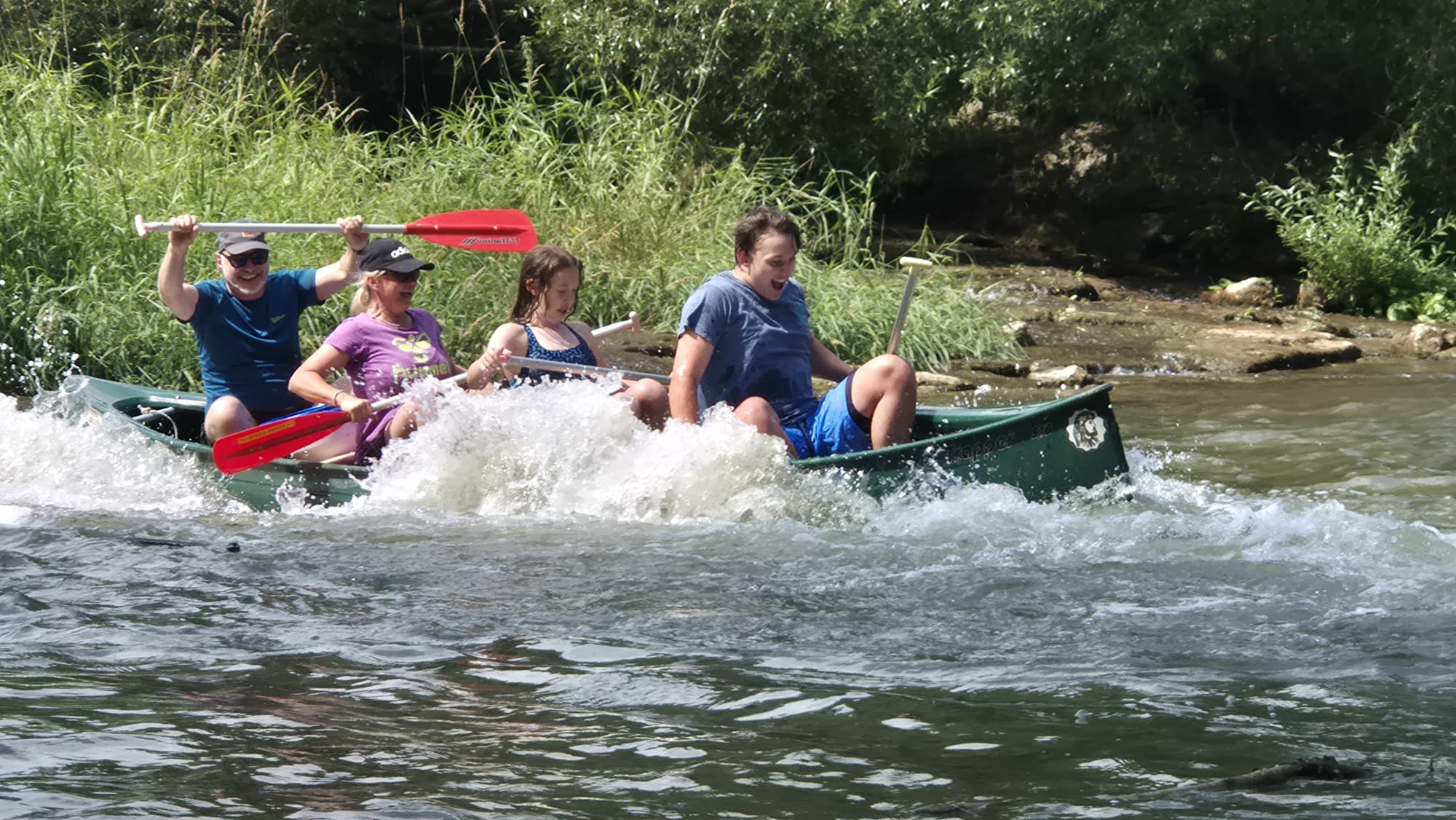 Rutschengaudi auf der Altm&uuml;hl